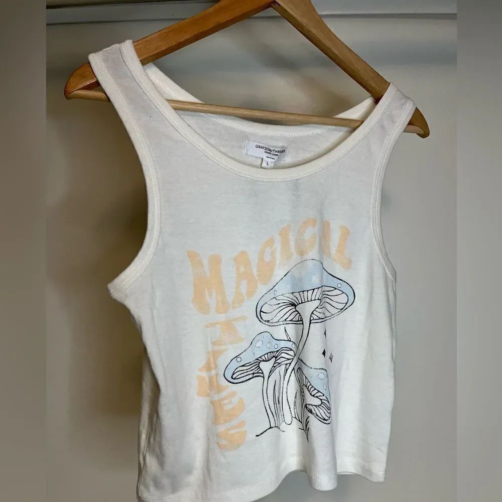 NWT - Mushroom tank size Large